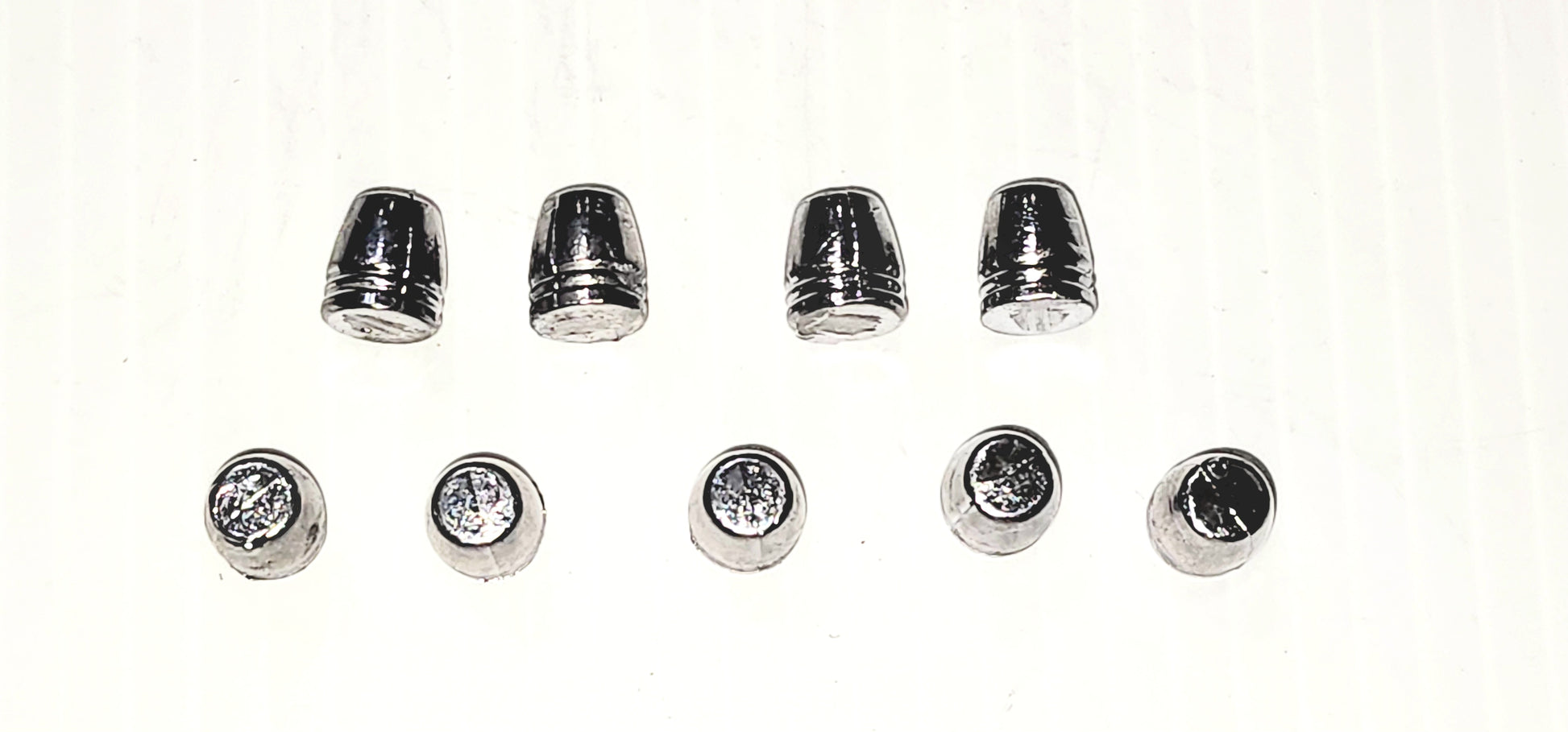 air gun ammo .356 95 grain air gun slugs top view