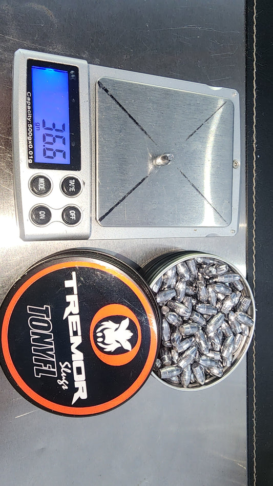 TREMOR BOAT-TAIL SLUGS .22 .218 36.6GR