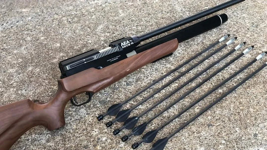 AEA / Hunter Special Zeus With M50 Barrel Installed for Slugs and Arrows